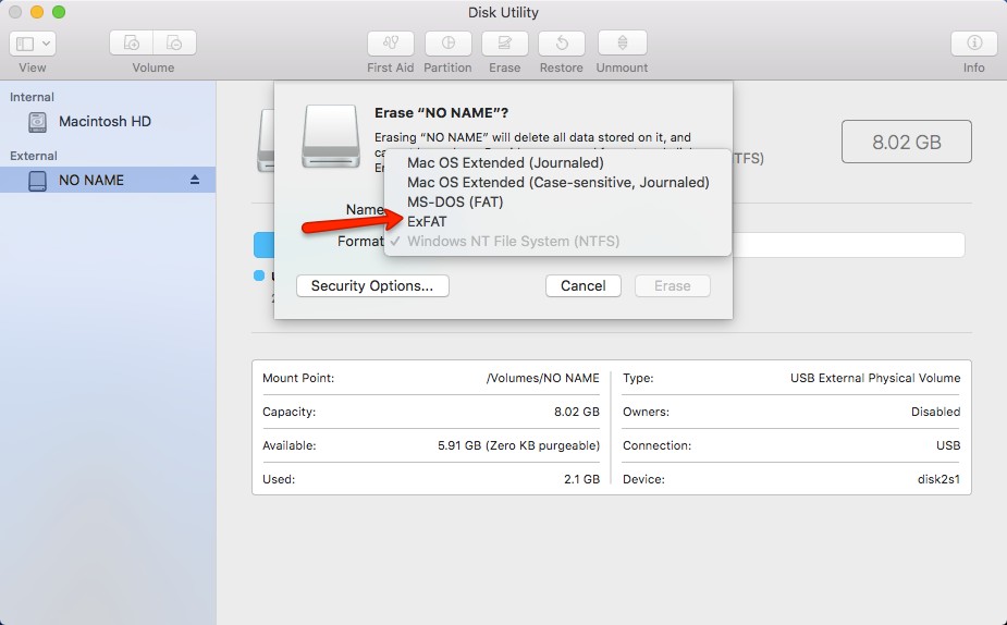 format external hard drive rosewill for mac and windows